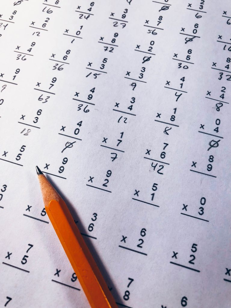 Learning Loss Times Table